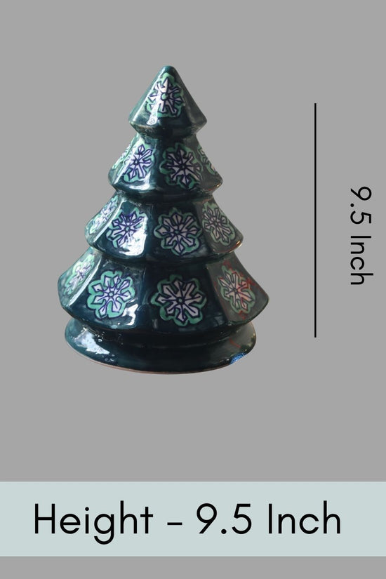 Green Snowflake Christmas tree