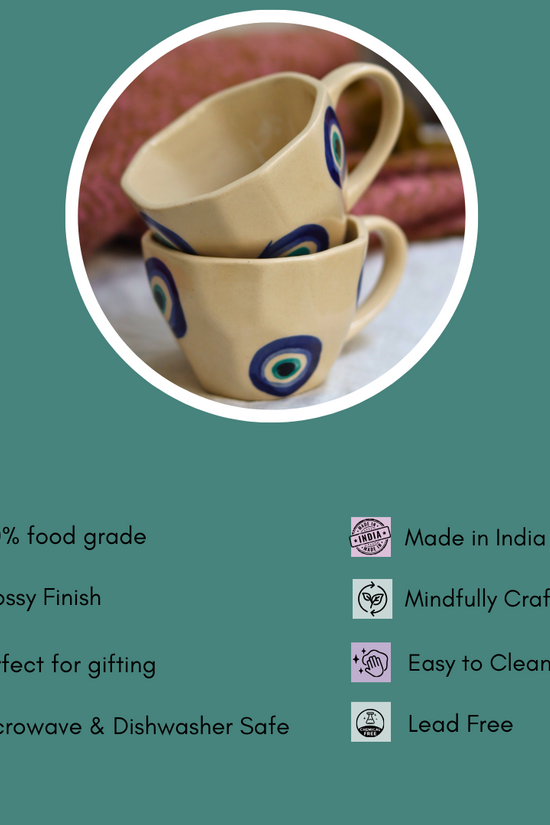 evil eye mug with details