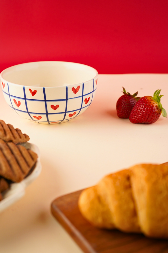 handmade with pure ceramic bowl