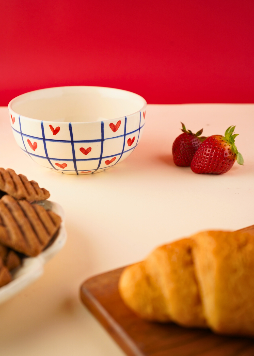handmade with pure ceramic bowl
