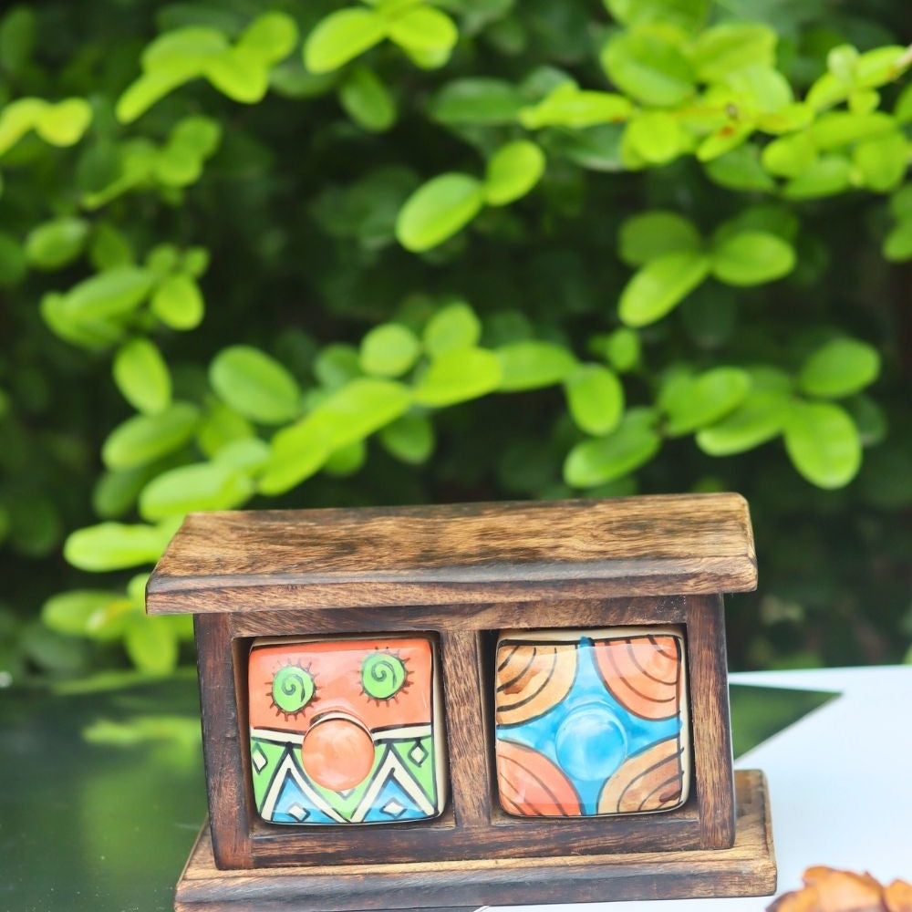 Handmade Wooden Decor Drawer – Tribal Tales