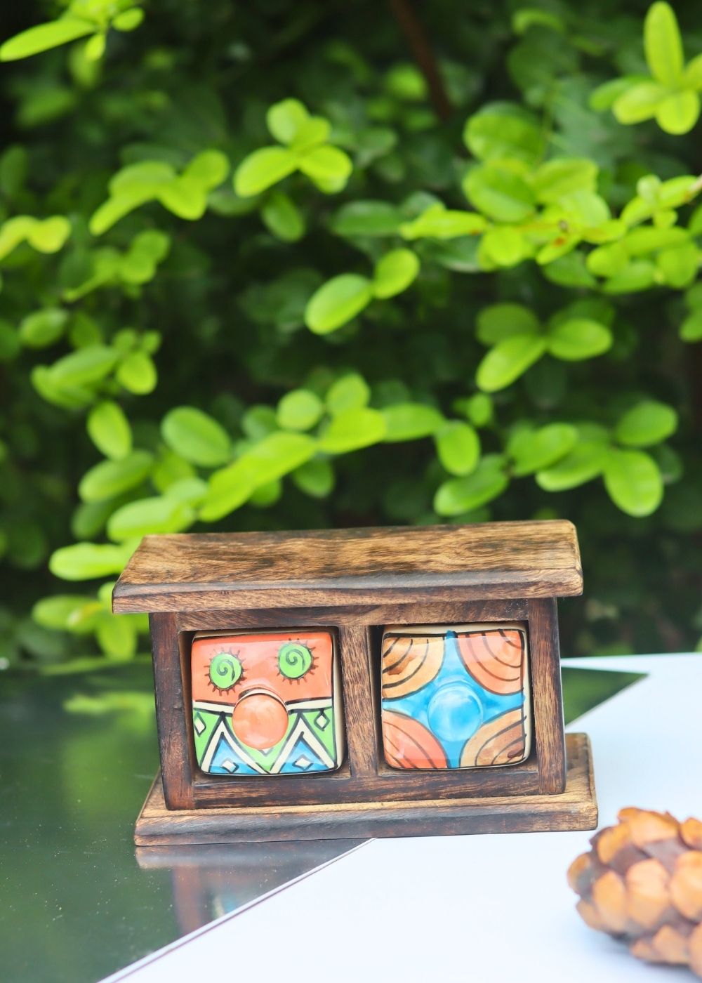 Handmade Wooden Decor Drawer – Tribal Tales