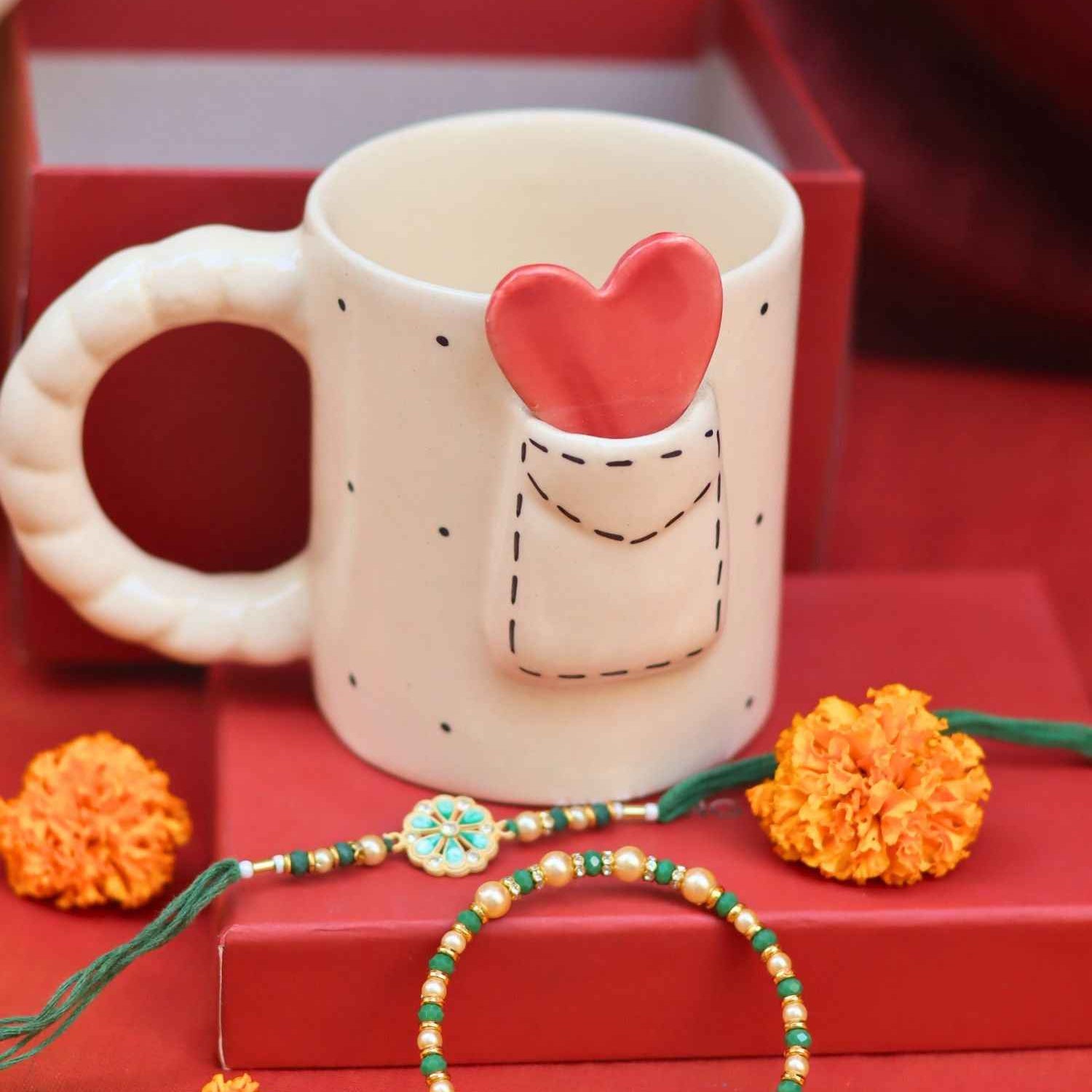 Love letter Bhaiya Bhabhi rakhi Gift Box