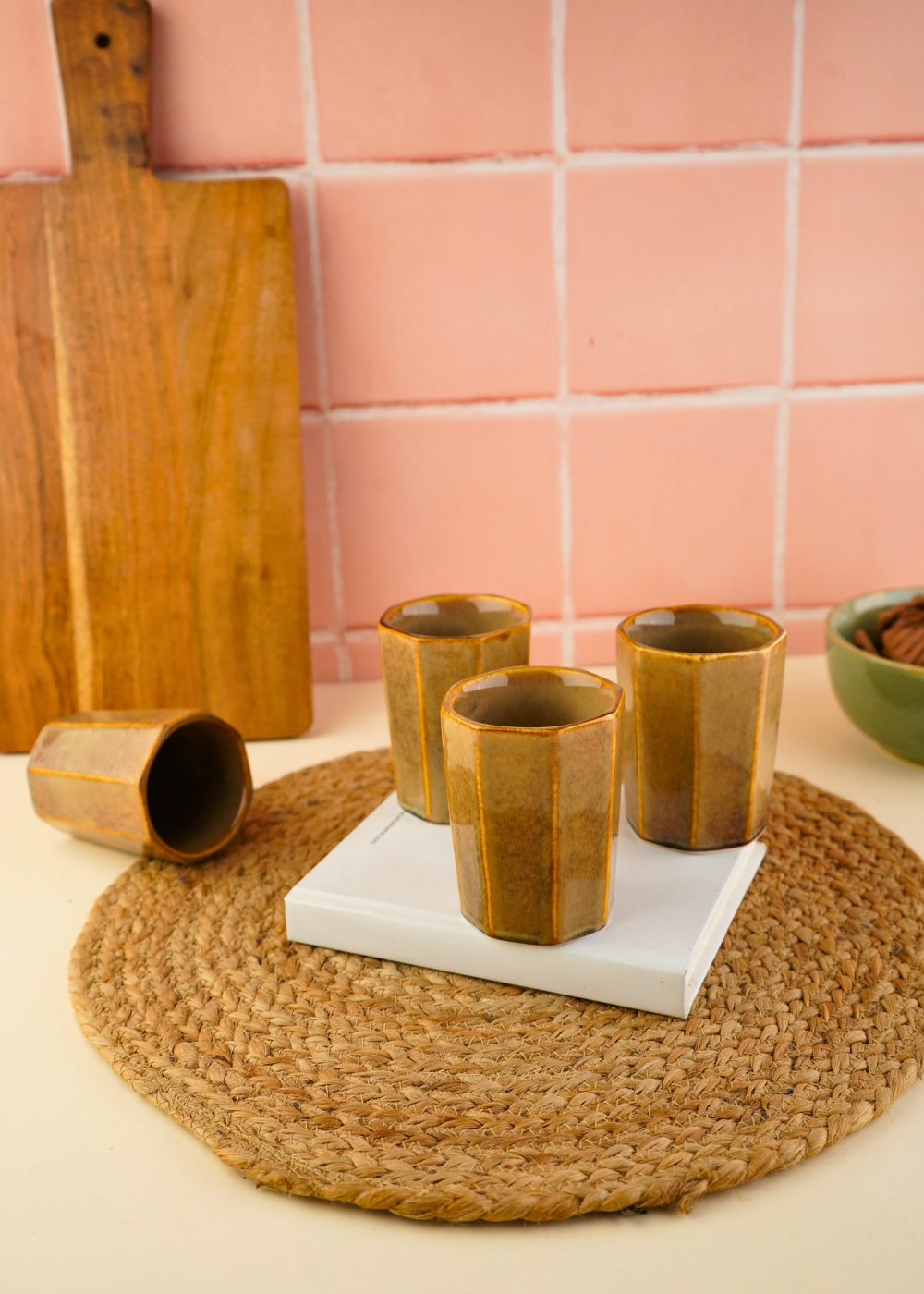 chai kulhad with ceramic material