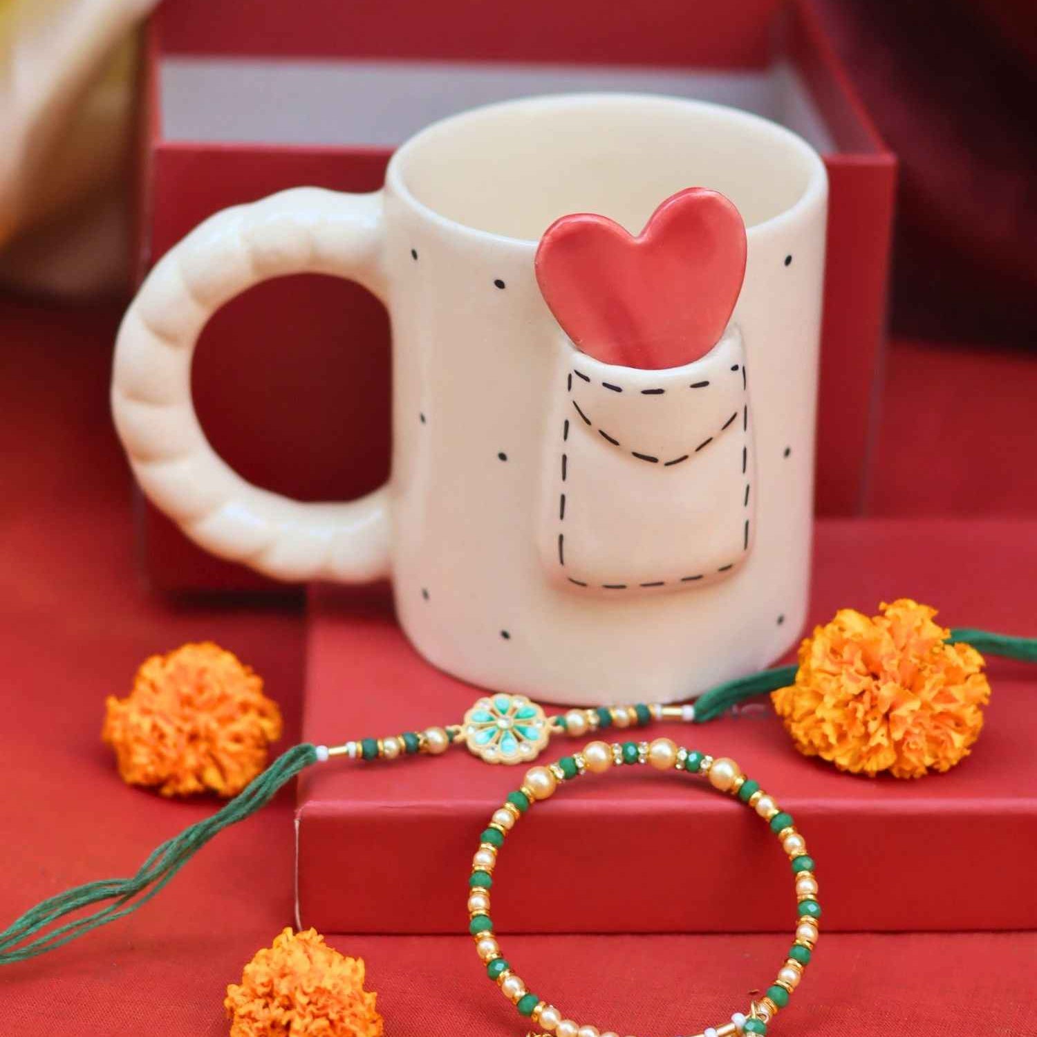 Love letter Bhaiya Bhabhi rakhi Gift Box