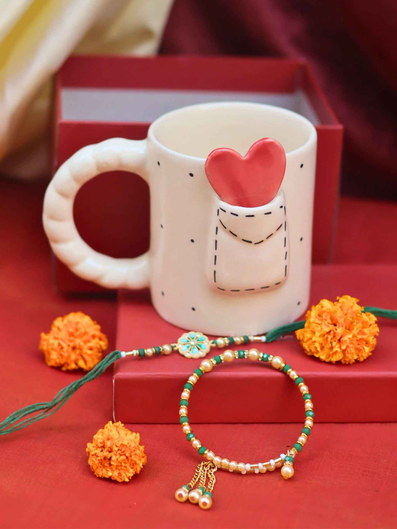 Love letter Bhaiya Bhabhi rakhi Gift Box