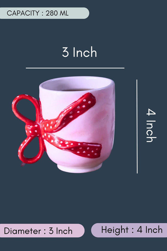 Pinteresty Bow Mug size & fit