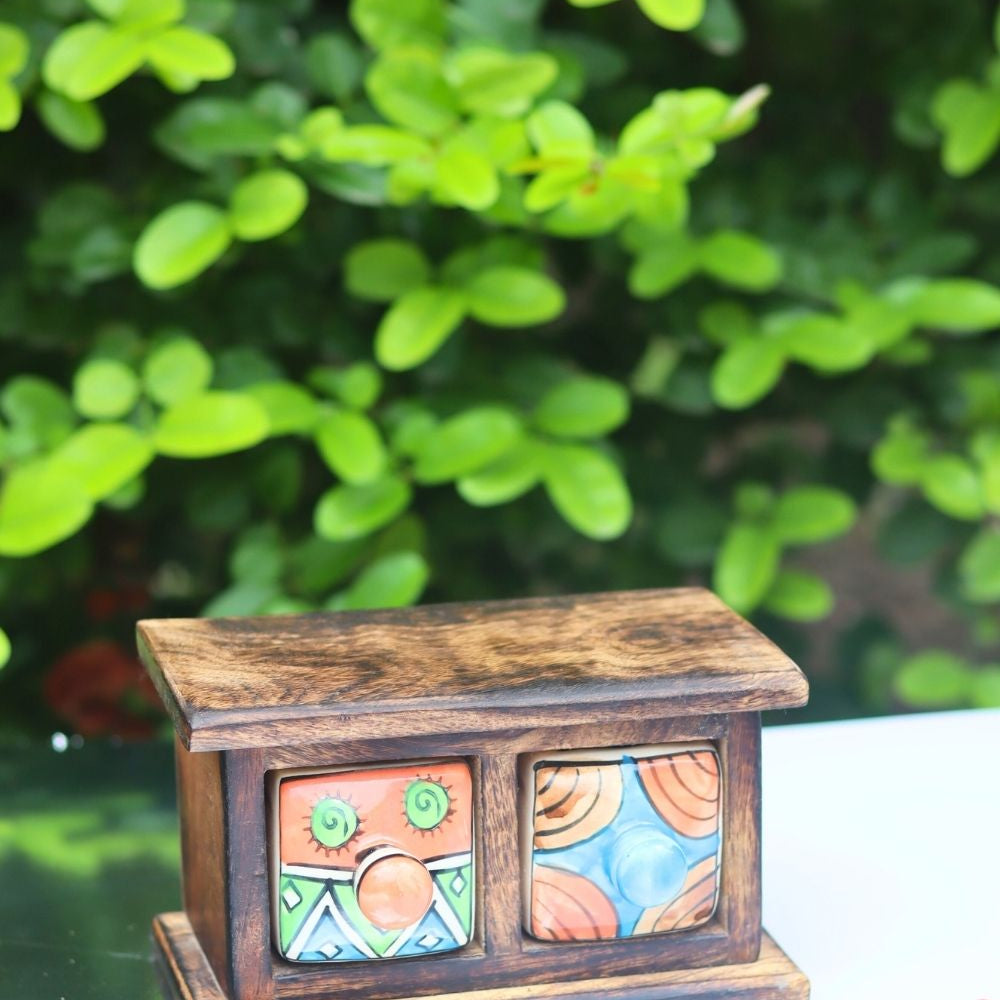 Wooden Decor Drawer – Tribal Tales made by wooden