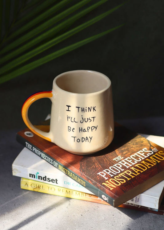 Happy Mug handmade in india