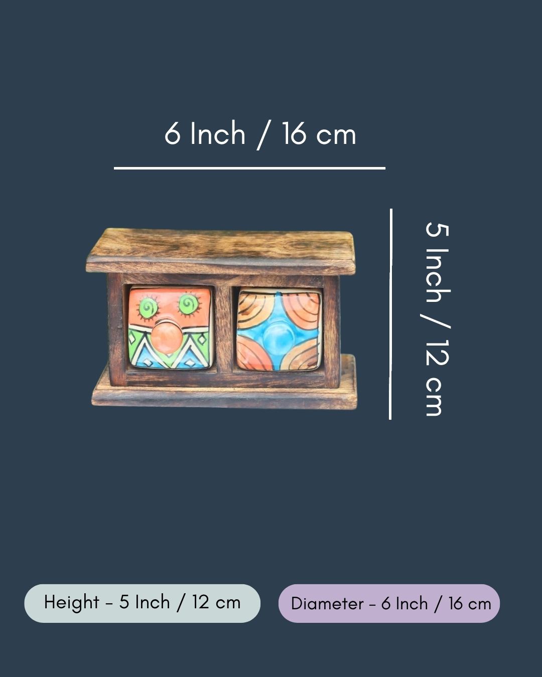 Wooden Decor Drawer – Tribal Tales