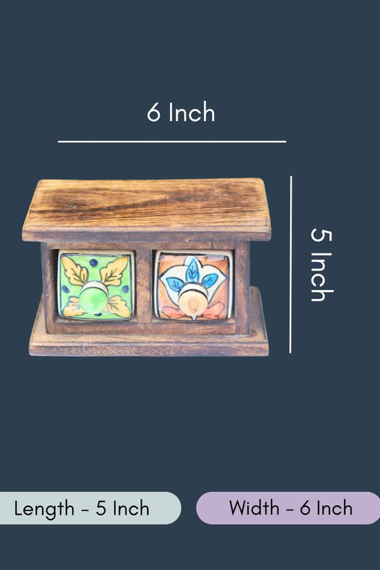 Wooden Decor Drawer – Rustic Charm