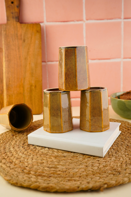 mustard chai kulhad handmade in india 