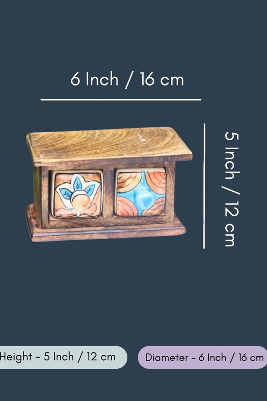 Wooden Decor Drawer – Rustic Glow