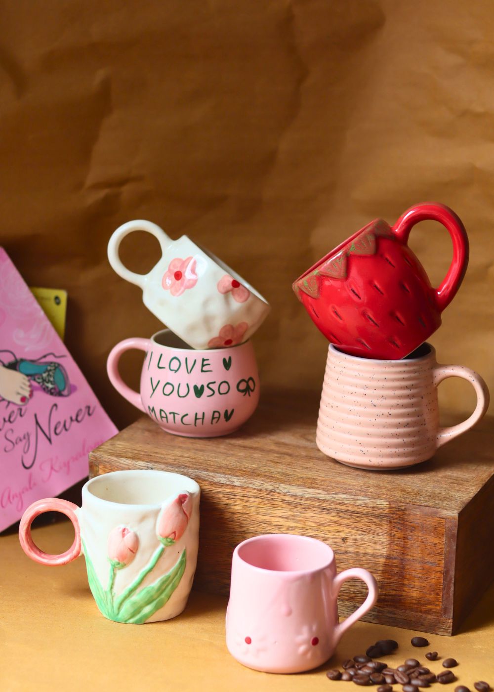 Set of 6 Morning Mood Mugs combo (for the price of 5) with premium quality material