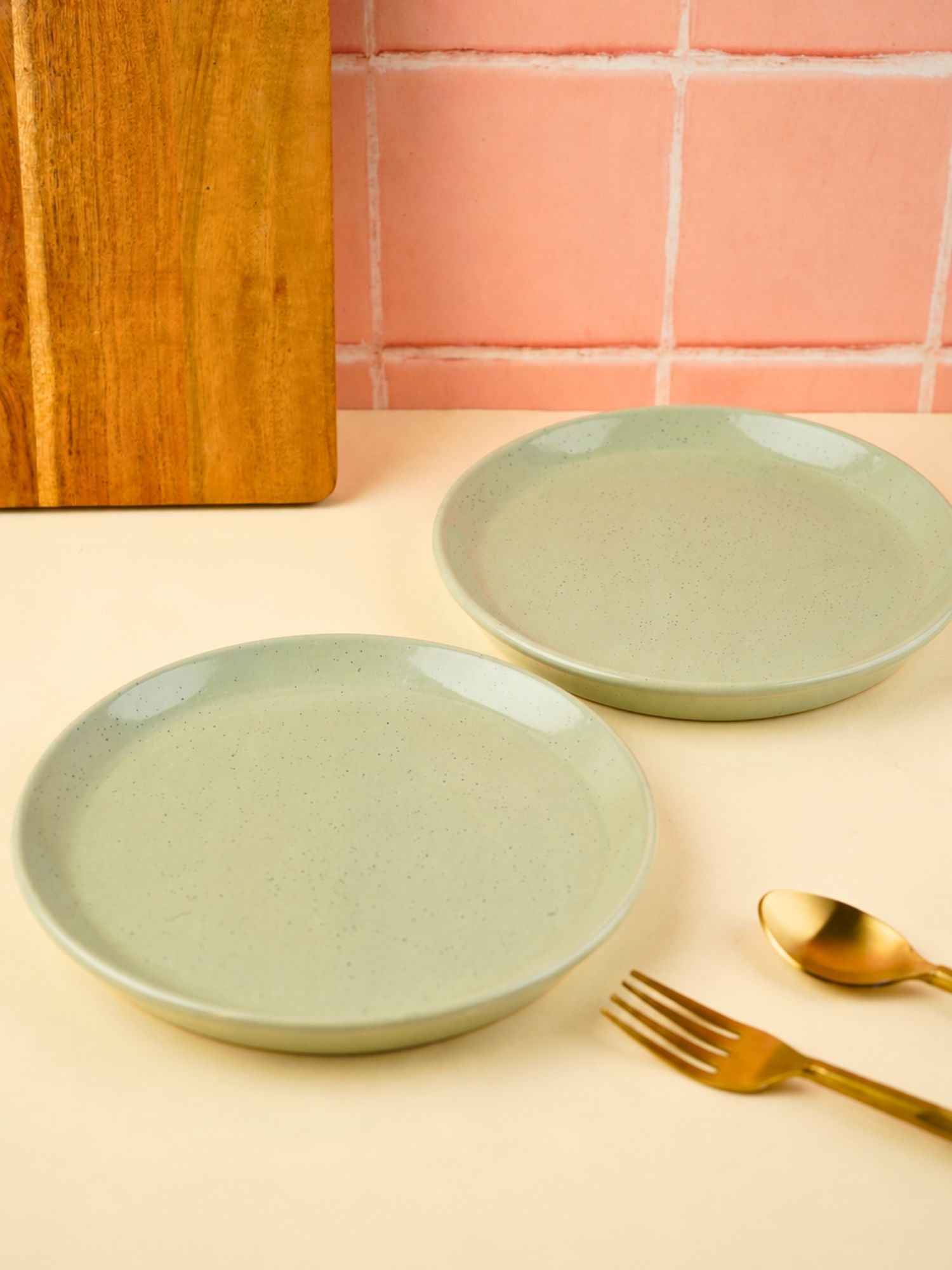 Set of 2 - Pistachio Snack Platter