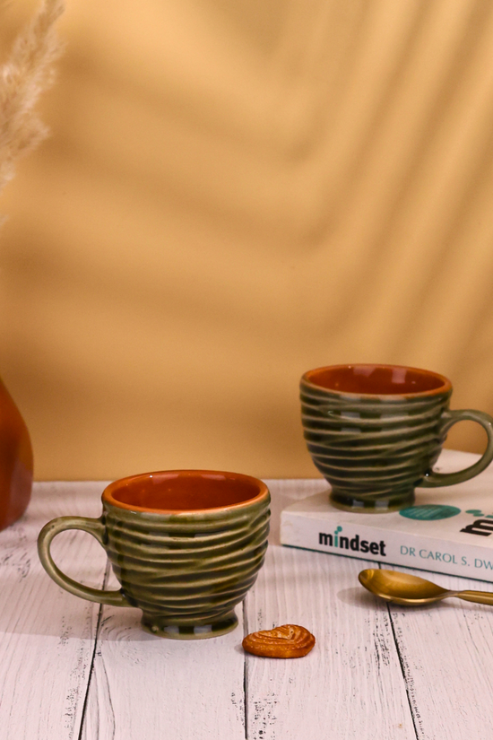 Green torrent chai cup