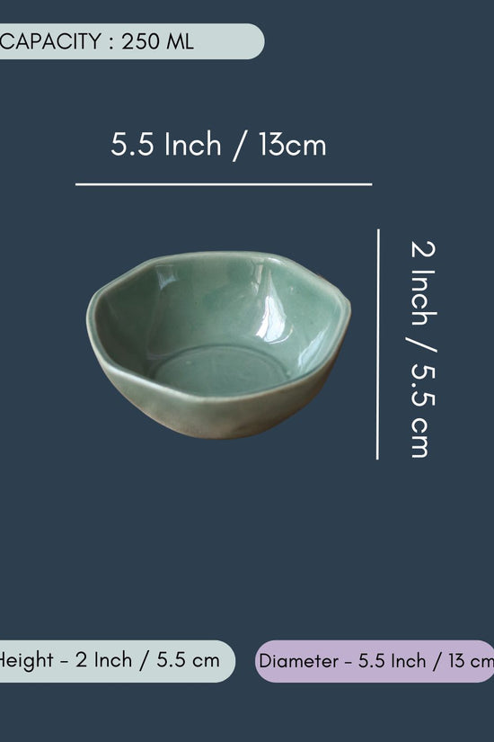 Sea Green Nut Bowl