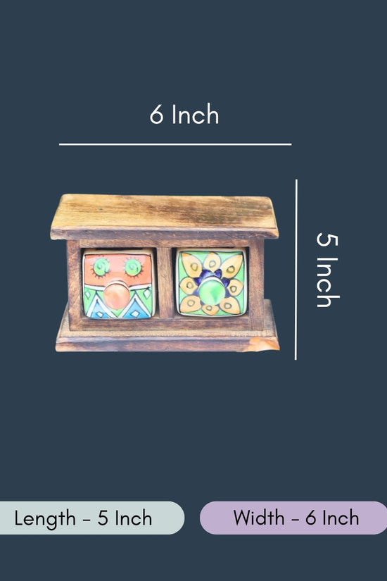 Wooden Decor Drawer – Abstract Dreams