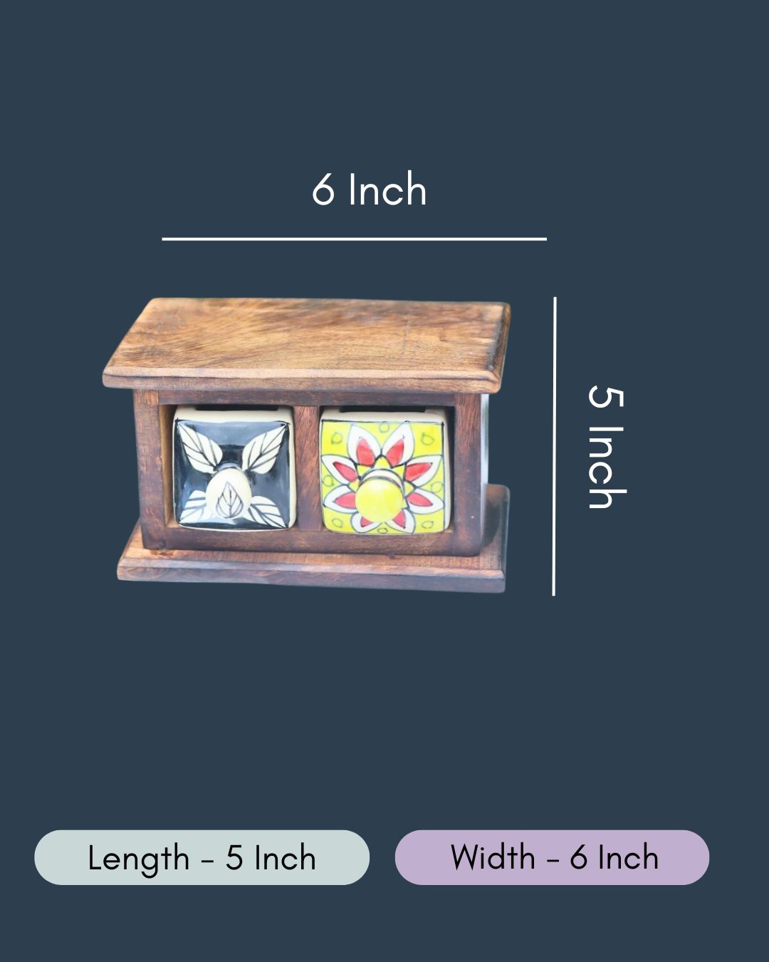 Wooden Decor Drawer – Handcrafted Bliss