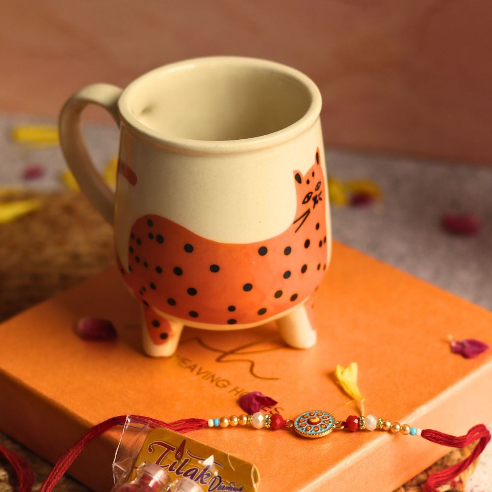 Handmade purffect rakhi gift box