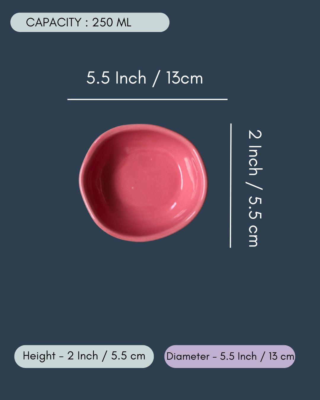 Pink Icecream Bowl