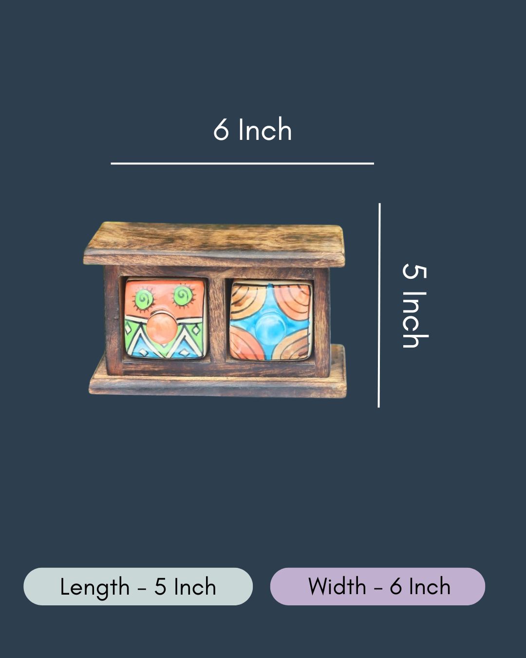 Wooden Decor Drawer – Tribal Tales
