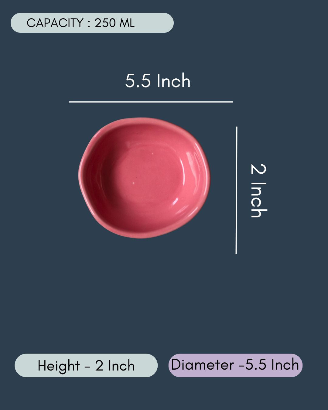 Pink Icecream Bowl
