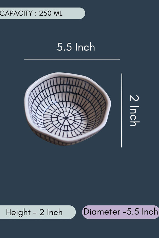 Mini Zebra Bowl