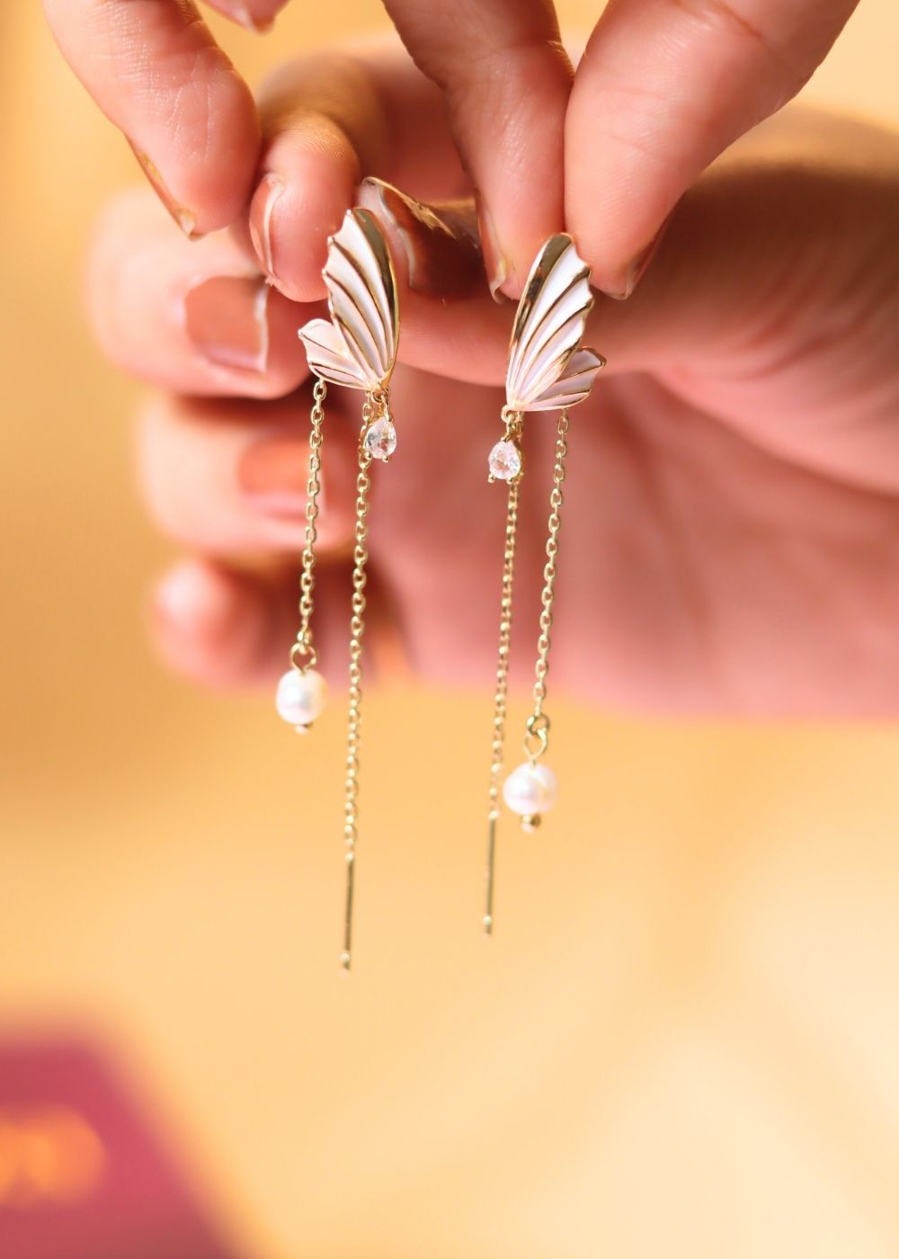Anti tarnish Cinderella Earrings