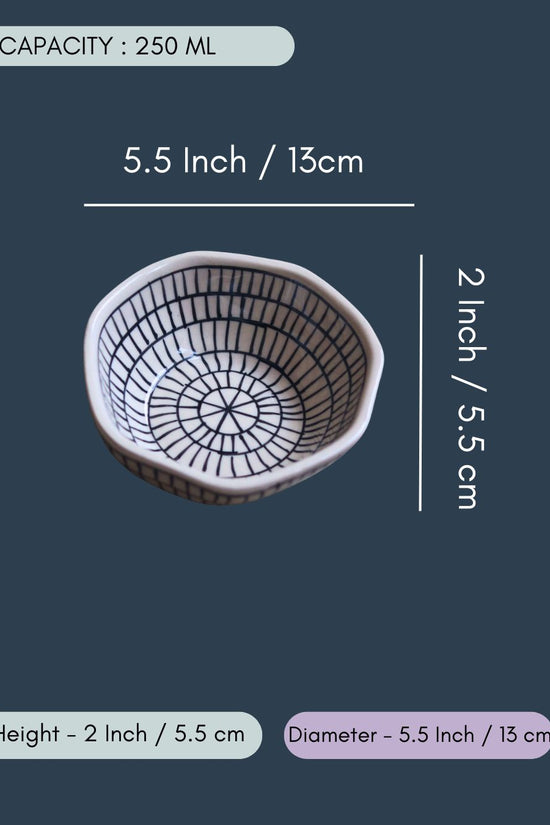Mini Zebra Bowl