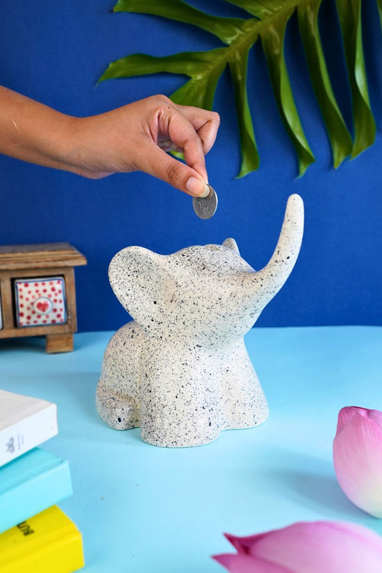handmade Ele Piggy Bank