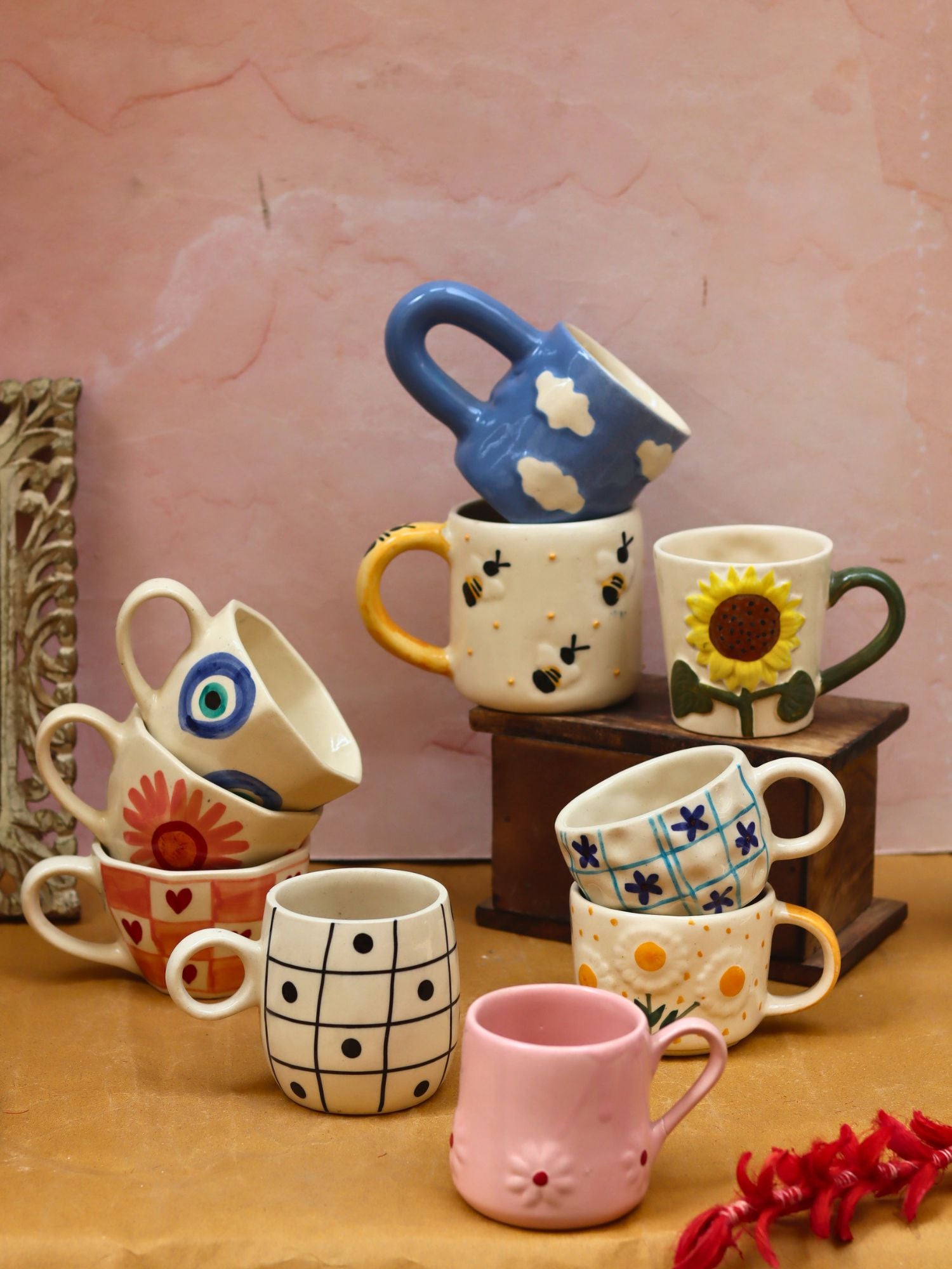 Set of 10 Bloom & Brew Mugs (for the price of 7)