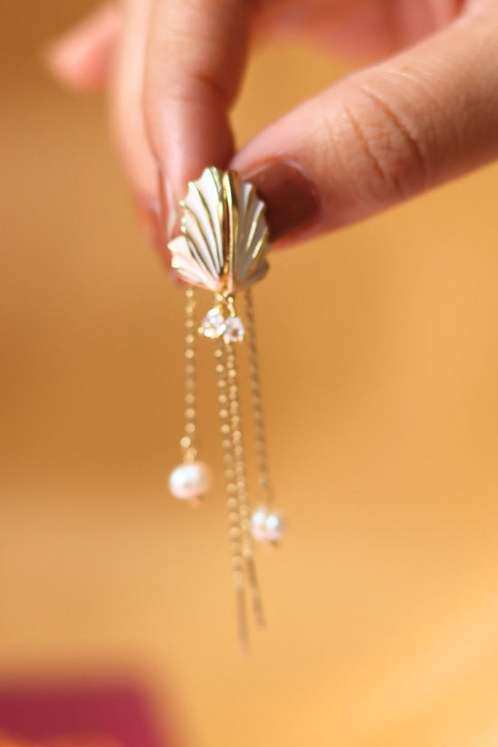 Cinderella Earrings handmade in India