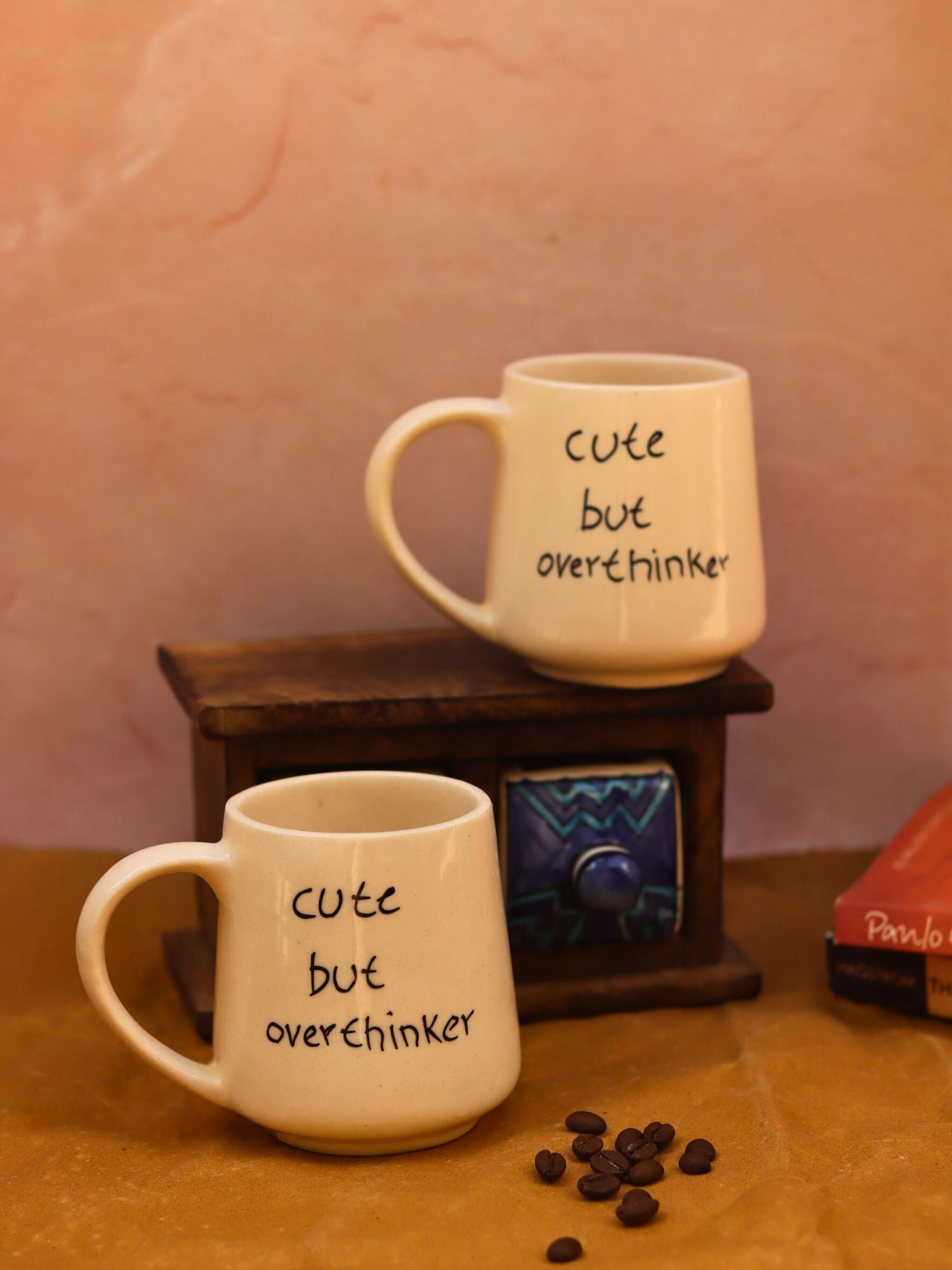 Cute but overthinker Mug with premium quality material