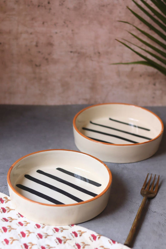 Handmade Zebra - Salad Bowl