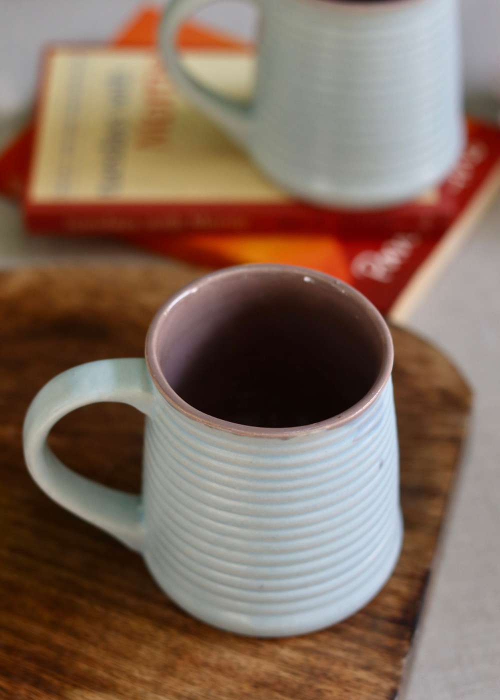 handmade coffee mug, made by ceramic 