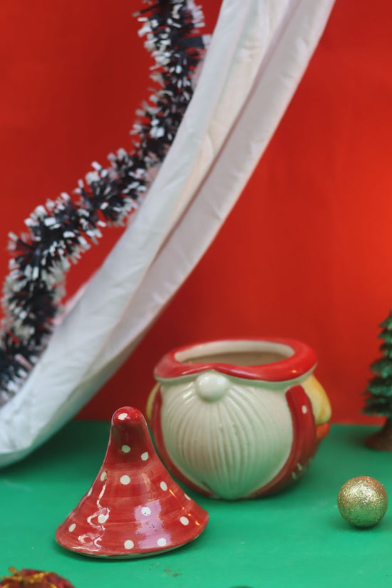 The cutest Santa Jar