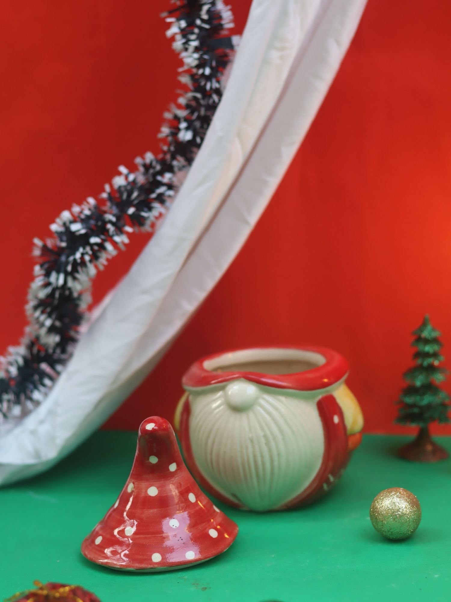 The cutest Santa Jar