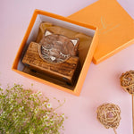 cat coaster with box in a premium quality gift box 