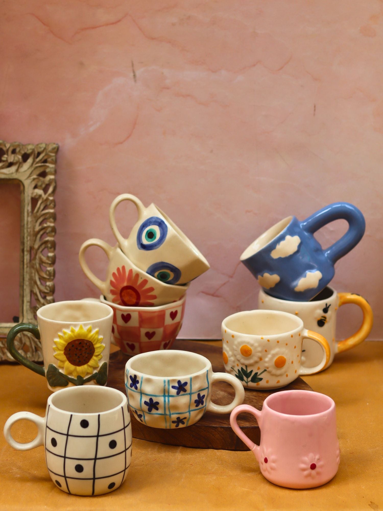 Set of 10 Bloom & Brew Mugs (for the price of 7)