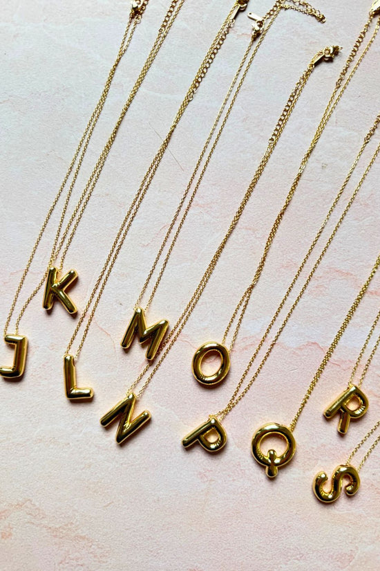 Initial Necklaces handmade in India