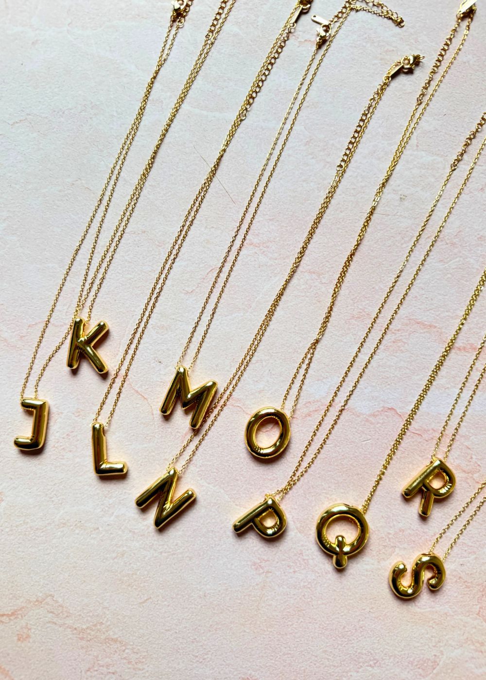 Initial Necklaces handmade in India