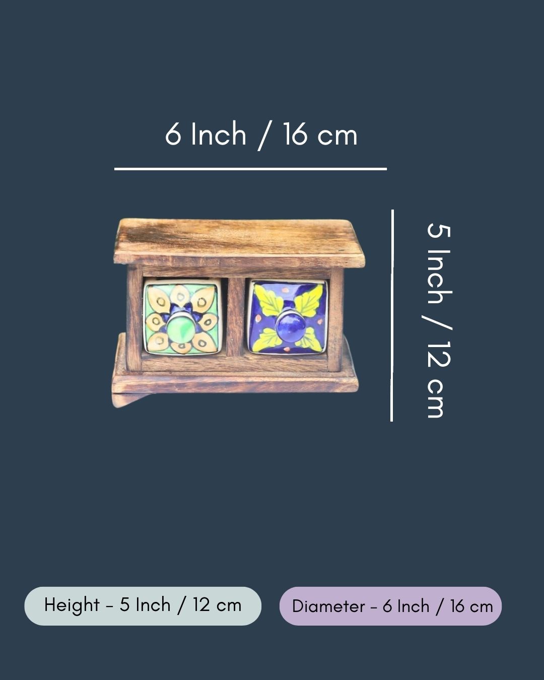 Wooden Decor Drawer – Artisan Bliss