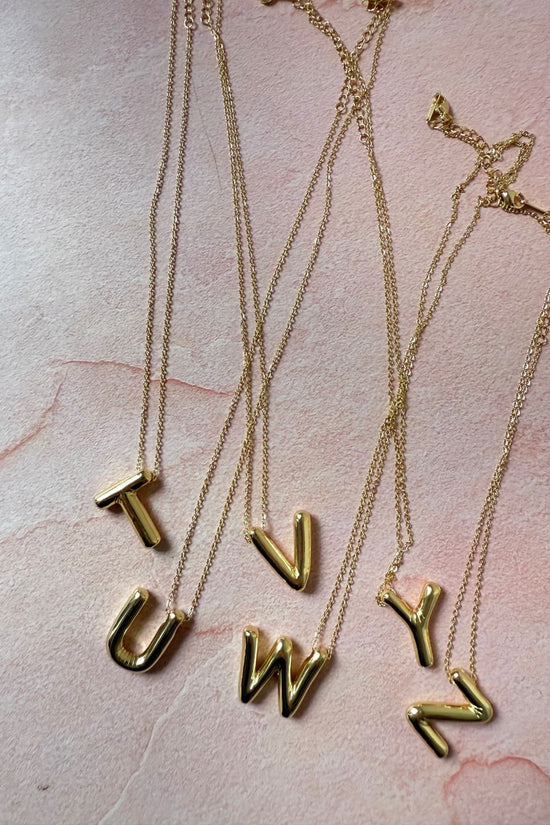 Initial Necklaces