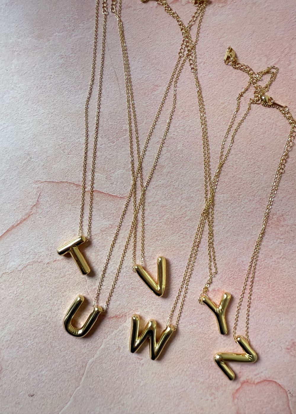 Initial Necklaces