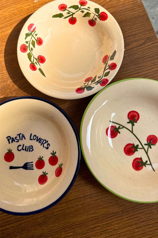 handmade Set of 3 - Cherry Blossom Pasta Plates combo