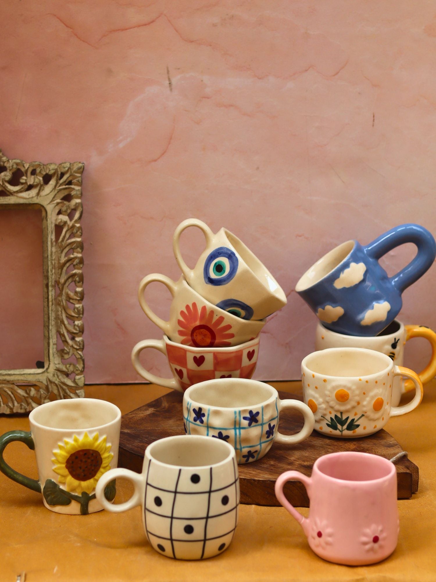 Set of 10 Bloom & Brew Mugs (for the price of 7)