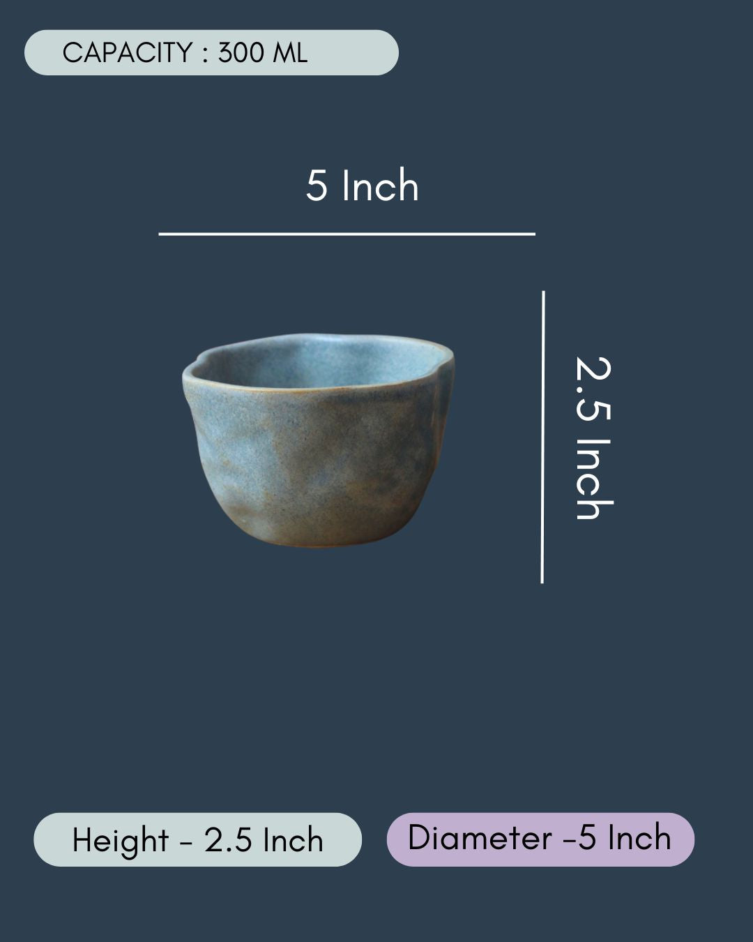 Earthy Wavy Bowl