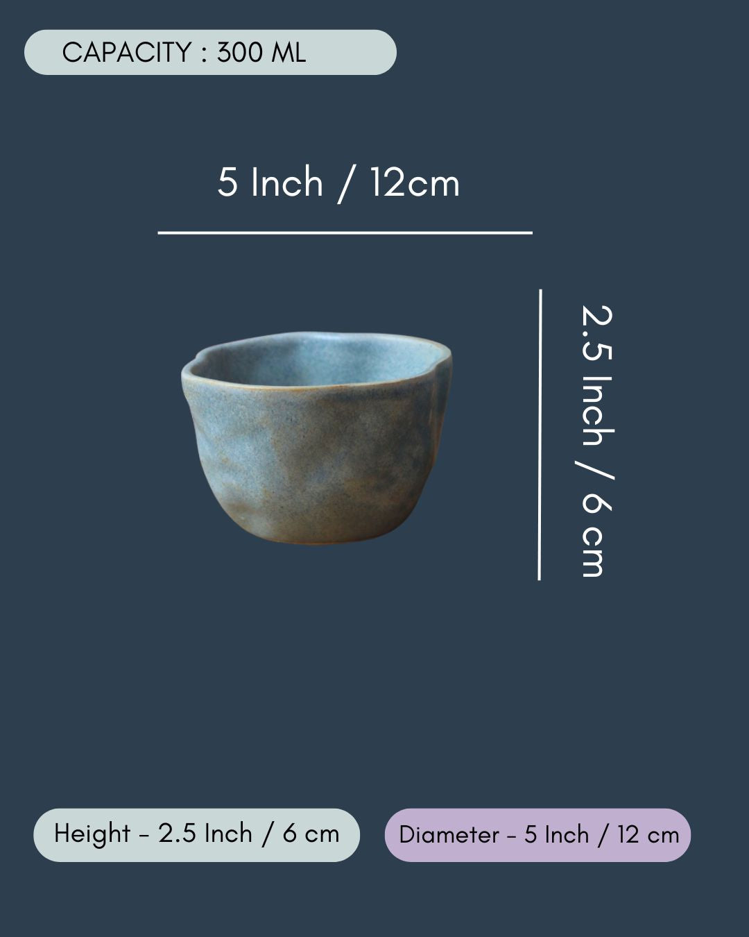 Earthy Wavy Bowl