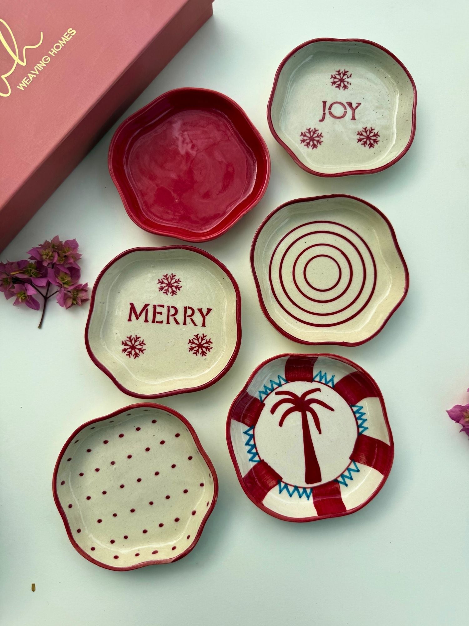 Set of 6 Twinkling Dessert plates (for the price of 5)